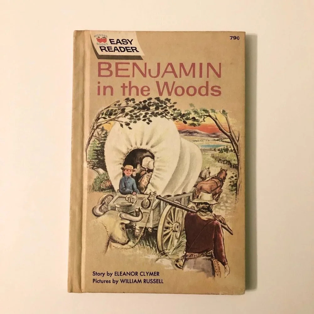 Vtg 1962 Benjamin In The Woods by Eleanor Clymer Easy Reader HC